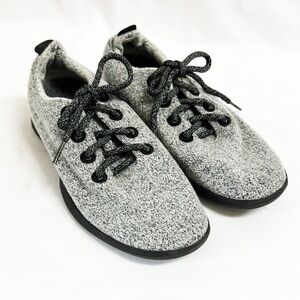 ALLBIRDS Gray Wool Sneaker Lace Up Size 8